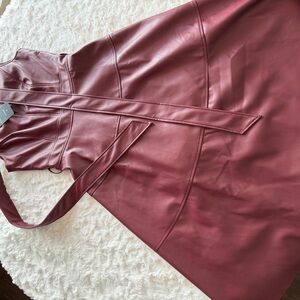 Chic Wine Maxi Dress